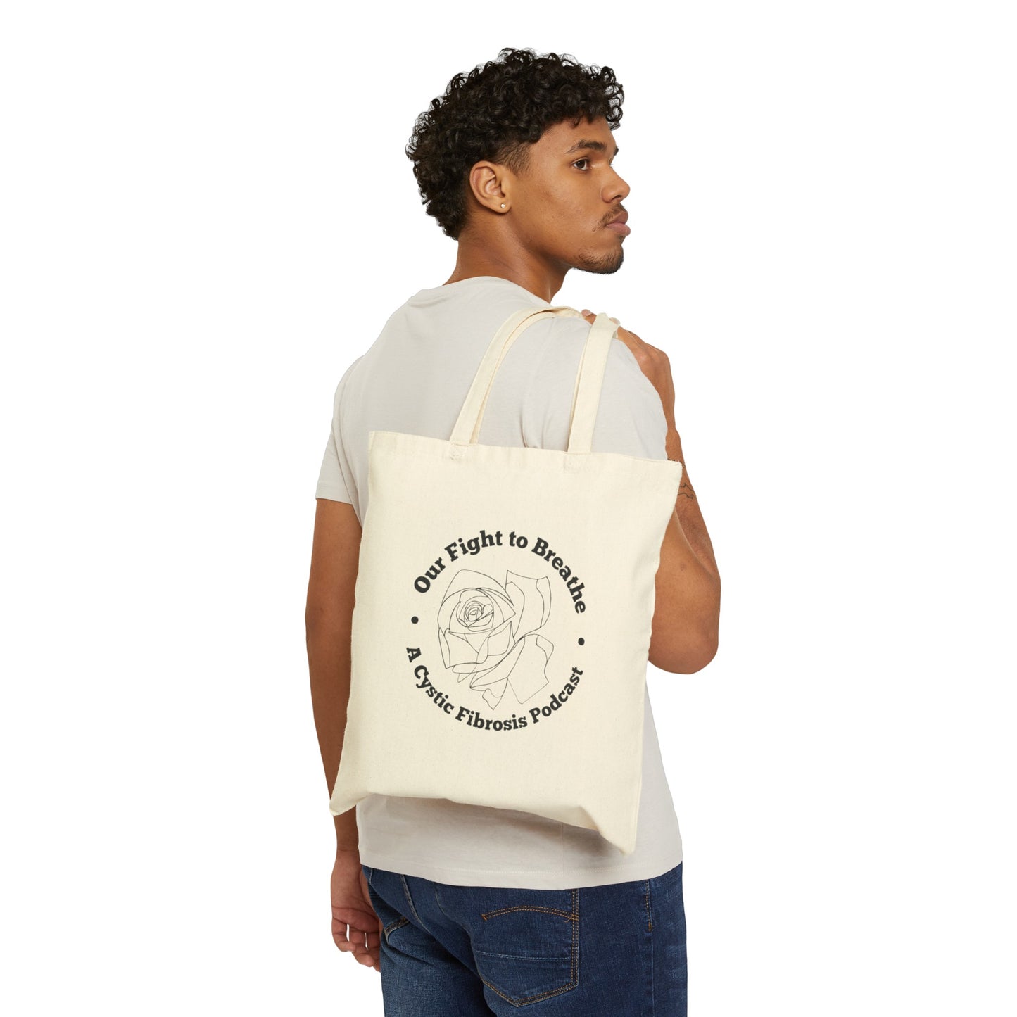 Fight2Breathe Podcast Tote