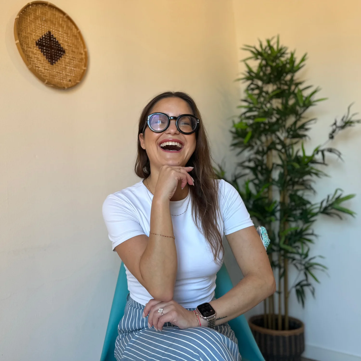 Recording the podcast